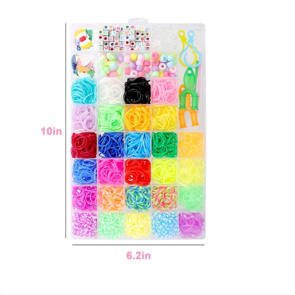 Rubber Band Bracelet Kit, Loom Bracelet Making Kit for Girls DIY Art Craft Carousel 2