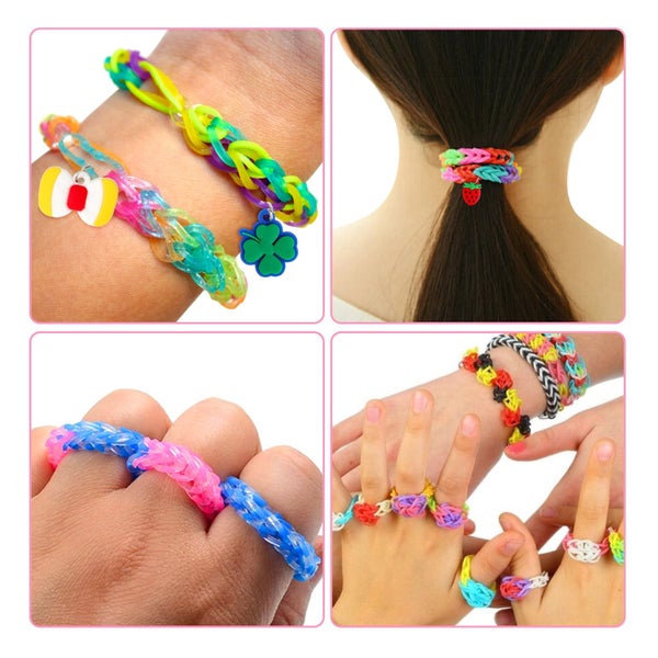 Rubber Band Bracelet Kit, Loom Bracelet Making Kit for Girls DIY Art Craft Carousel 5