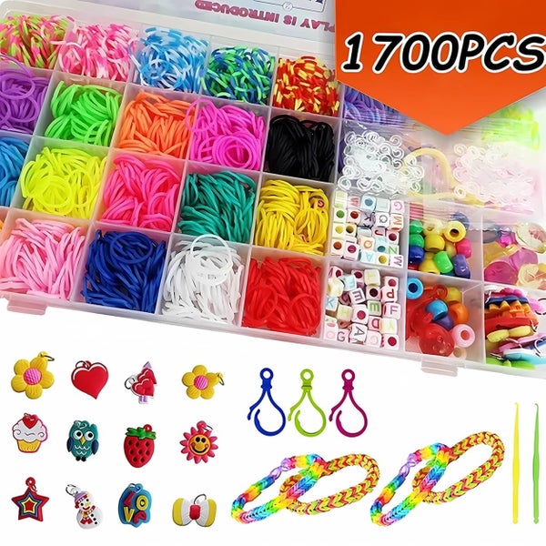 Bracelet Making Kit Loom Rubber Bands Crafts for kids Toys for Girls 8 to 1 Carousel 1