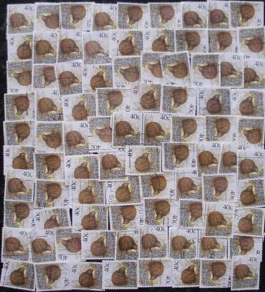 Bulk NZ stamps - $1 reserve - 1994 kiwi Carousel 1