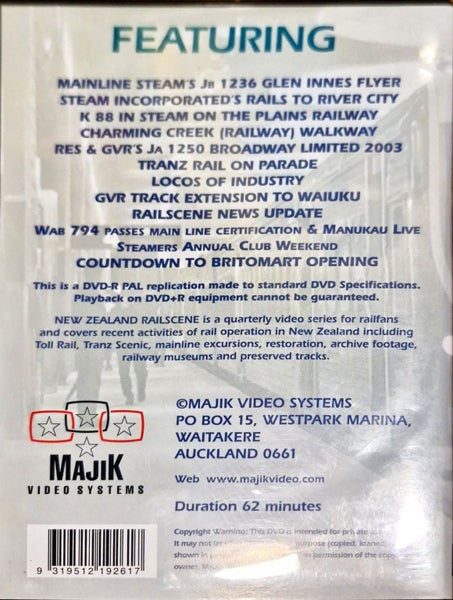 New Zealand Rail Scene - Volume 35 Carousel 2