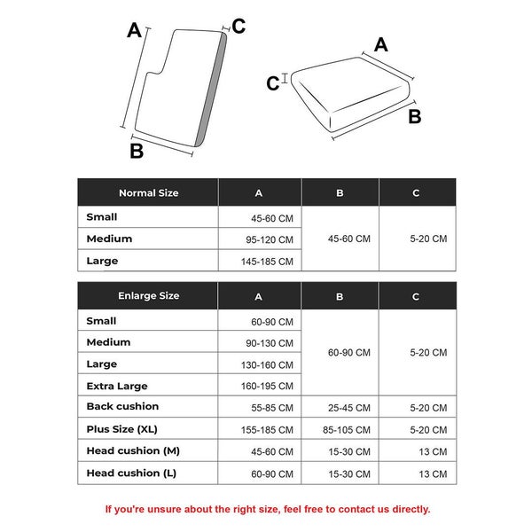 Anyhouz Sofa Cover Dark Gray Polyester Thick Stretchable Cushion For Living R... Carousel 5