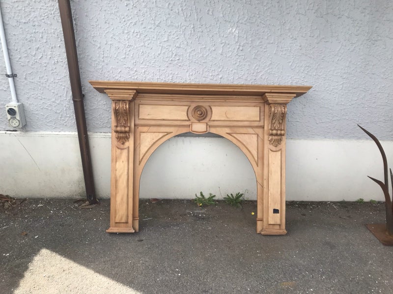 Rimu Fireplace Surround - #4304. Carousel 1