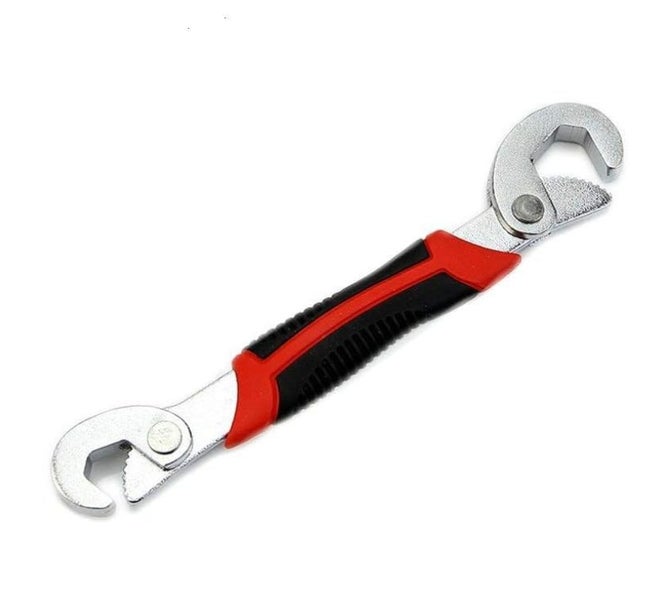 Adjustable Wrench Quick-Grip Pipe Spanner Universal Repair Tool Carousel 1