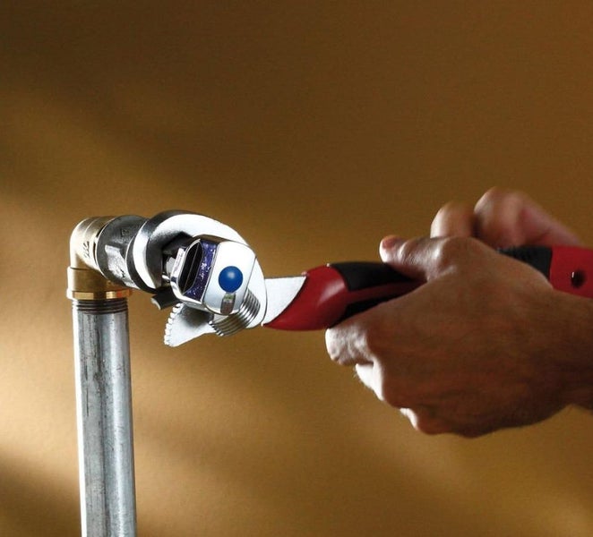 Adjustable Wrench Quick-Grip Pipe Spanner Universal Repair Tool Carousel 5