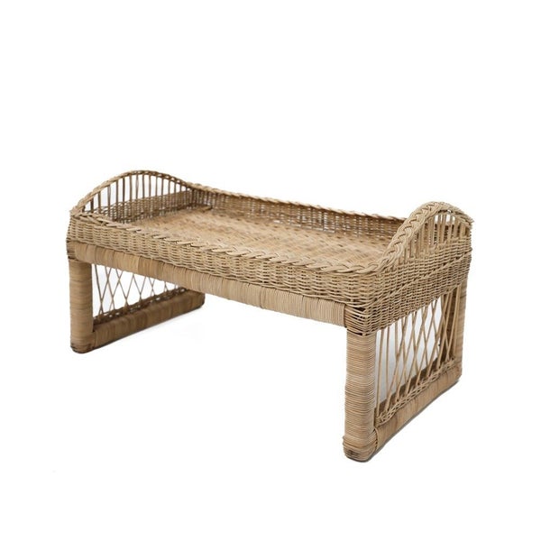 Malawi Cane Tea Tray - Natural Carousel 1