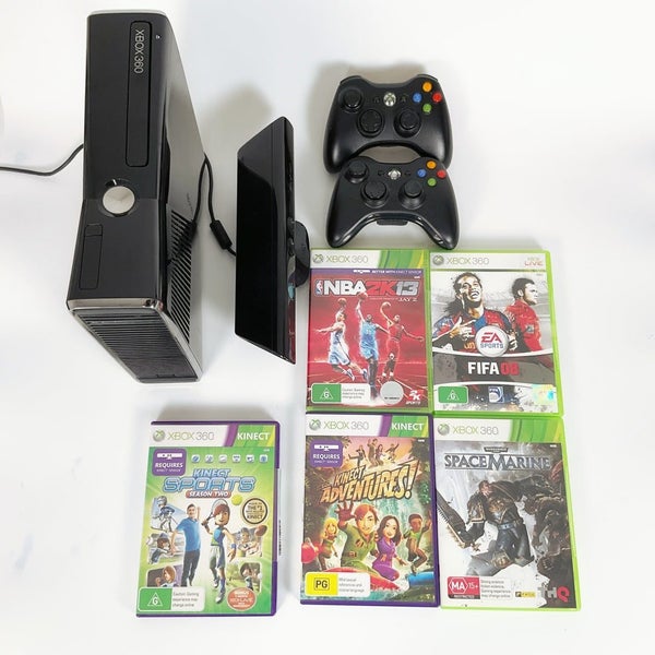Xbox 360 250GB Bundle + Kinect + Loads of Games (5 Discs) Carousel 2