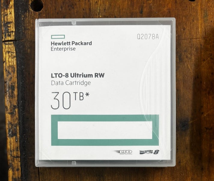 HP LTO-8 Ultrium 30TB Carousel 1