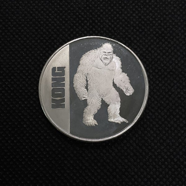 2021 NIUE $2 KONG 1oz .999 SILVER PROOF COLLECTOR COIN Carousel 1