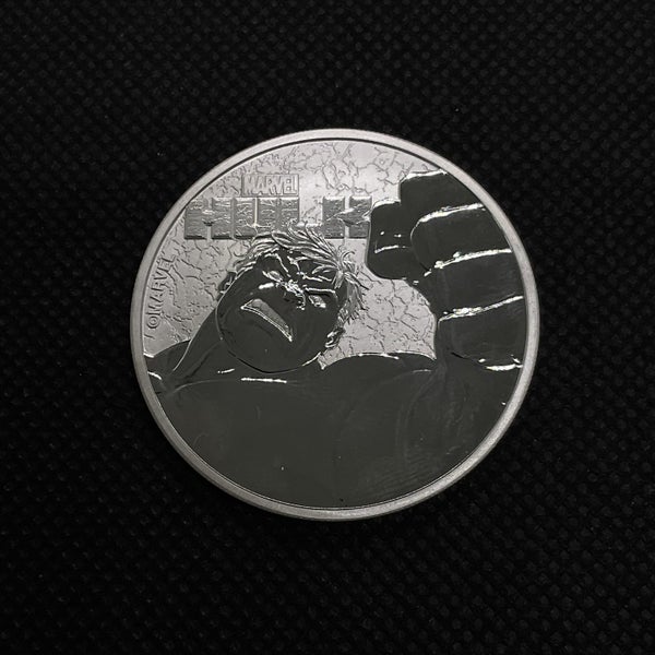 2019 TUVALU $1 HULK 1oz .999 SILVER PROOF COLLECTOR COIN Carousel 1