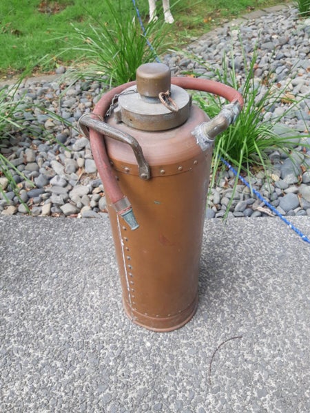 Antique copper fire extinguisher Carousel 1