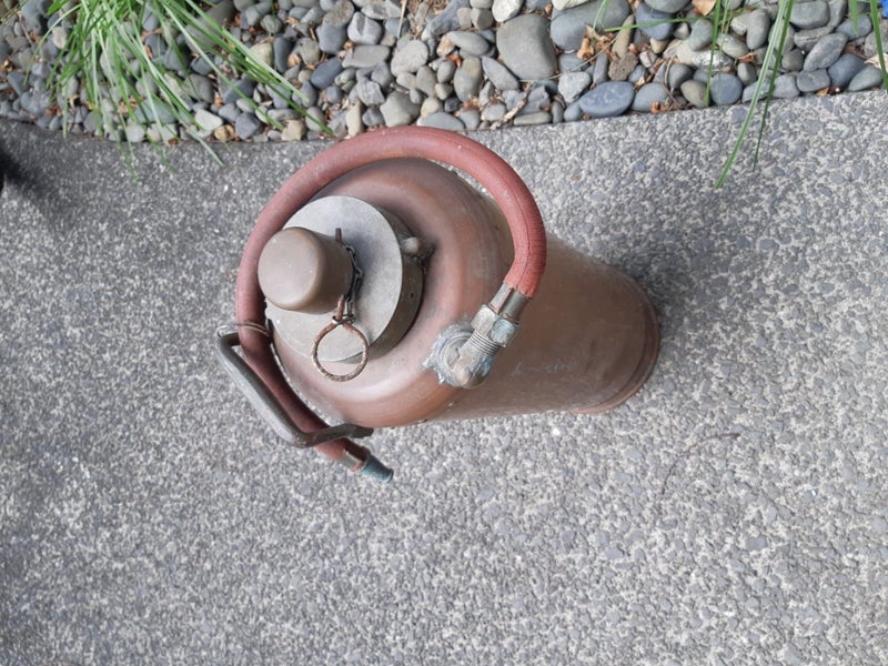Antique copper fire extinguisher Carousel 3