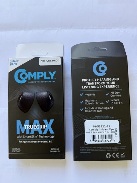 2x 3 Pairs Airpods Pro 3 Comply Foam Tips (Large) Carousel 1