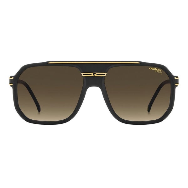 Carrera 1077/S I46/86 Men's Sunglasses - Matte Black Gold Carousel 2
