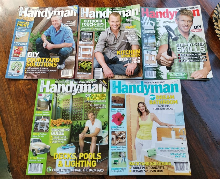 Handyman Magazines(x5) Carousel 1