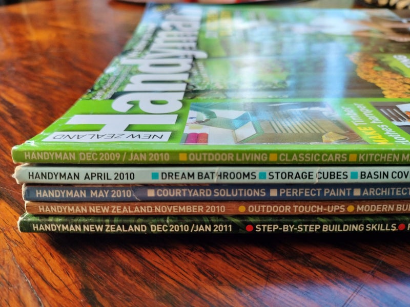 Handyman Magazines(x5) Carousel 15