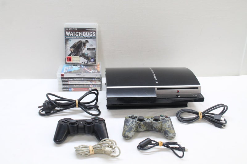 80GB PS3, 6 Cool Games & Controllers Carousel 1