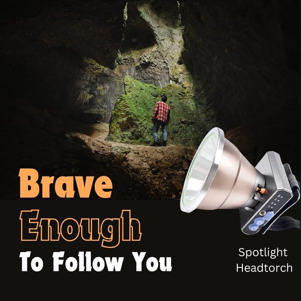 Powerful Head Torch – Long Range Spotlight – 5hr Full Brightness Carousel 2