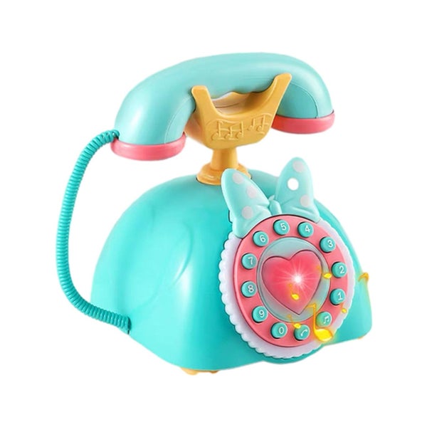 Toys for Kids Ages 4-8 New Music Princess Telephone Toys Chinese and English Carousel 2