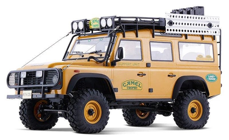 FMS 1:10 FCX10 Land Rover Camel Trophy Edition RS - Require Battery & Charger Carousel 1