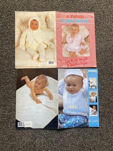Patons - Low birth Weight to Toddler sizes - 2 Books Carousel 1