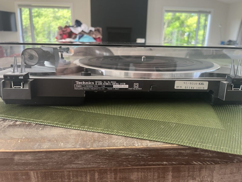 Technics SL-BD20 Automatic turntable Made in Japan Carousel 5