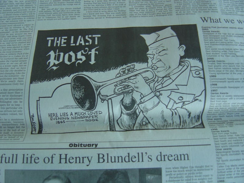 Evening Post Wellington 4 Old Historic Newspapers Carousel 2