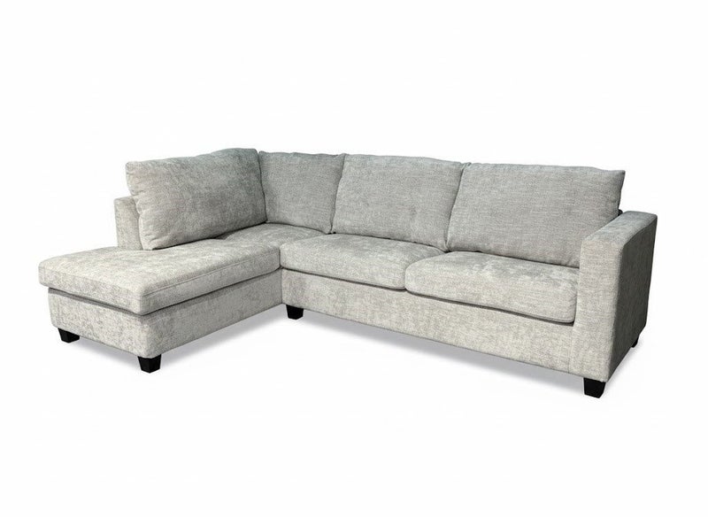 Ganley Modular Light grey Left Chaise Lounge Suite