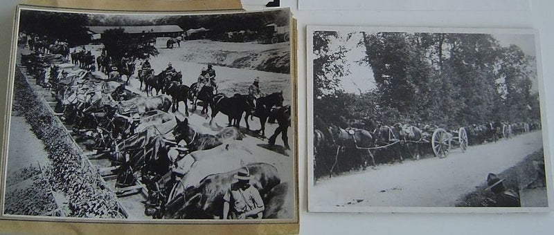 WWI Photographs NZ Field Artillery 1918 Carousel 1