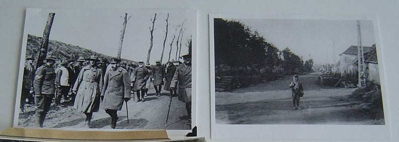 WWI Photographs incl King George & NZ Troops 1918 Carousel 1