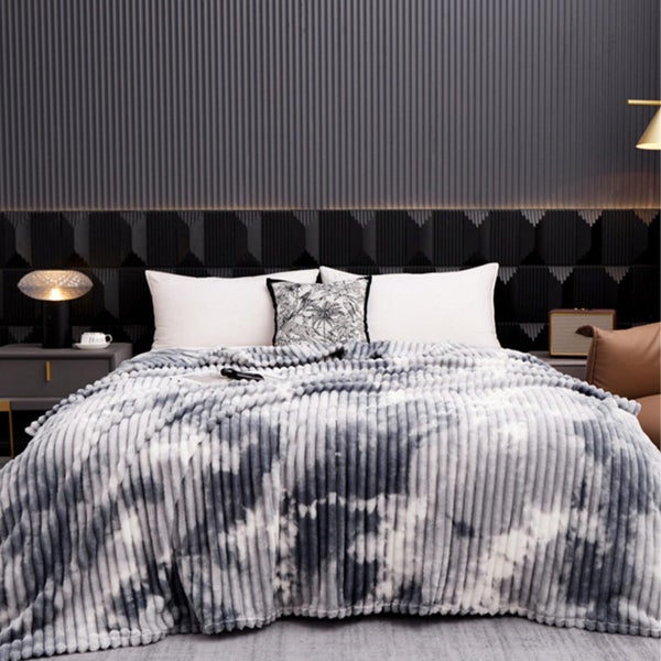 Black Throw Blanket Queen Size for Couch - Super Soft Cozy Blankets for Women Carousel 6