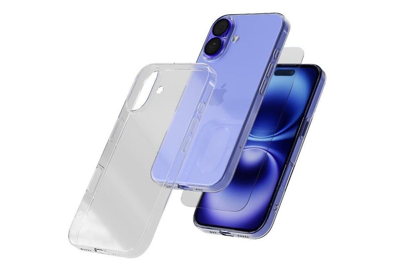 Ultimate 3-in-1 Protection Kit for iPhone 16 (Screen / Lens Protectors and... Carousel 5