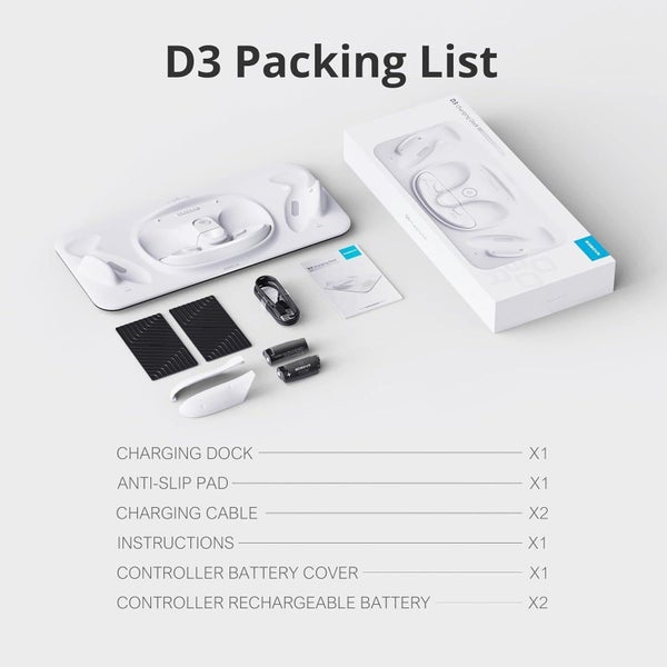 BOBOVR D3 Charging Dock - For Quest 3 (Without Charger) Carousel 5