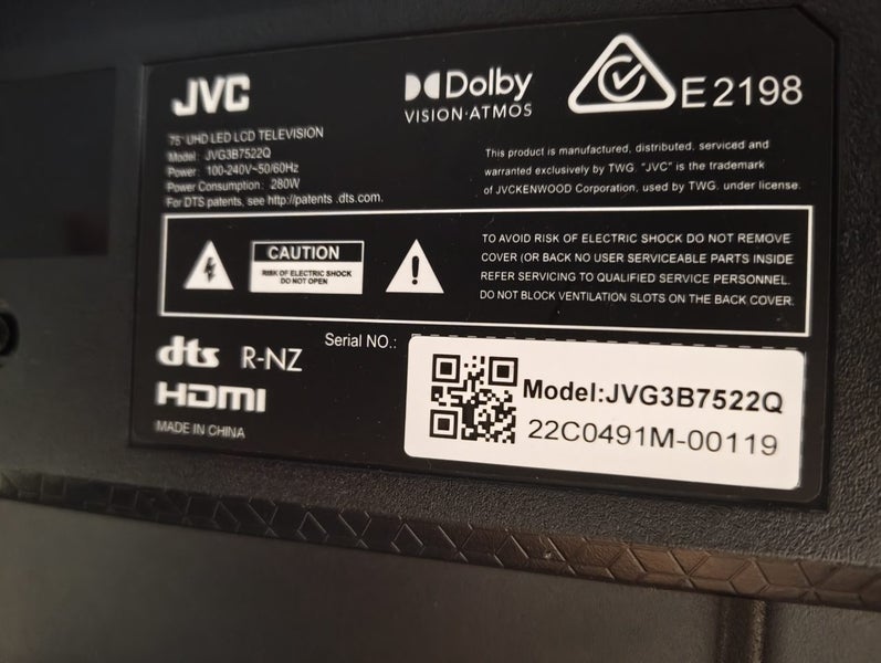 Google TV JVC 75" Carousel 2