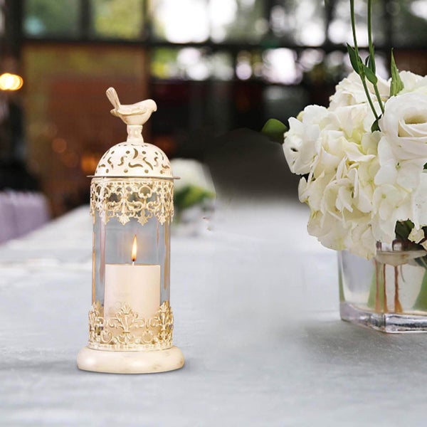 Desktop Ornaments Morocco European Candlestick, Household Romantic Wedding Ta Carousel 3