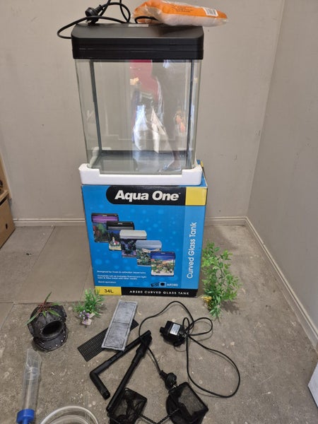 Fish Tank and Cabinet Carousel 1