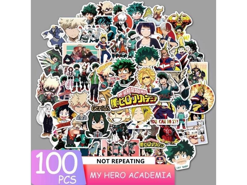 100pcs Anime Stickers For Luggage Laptop Etc. Carousel 2