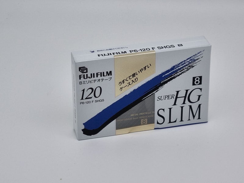 Fujifilm Video8 SUPER HG 8mm Video Tape 120min Carousel 2