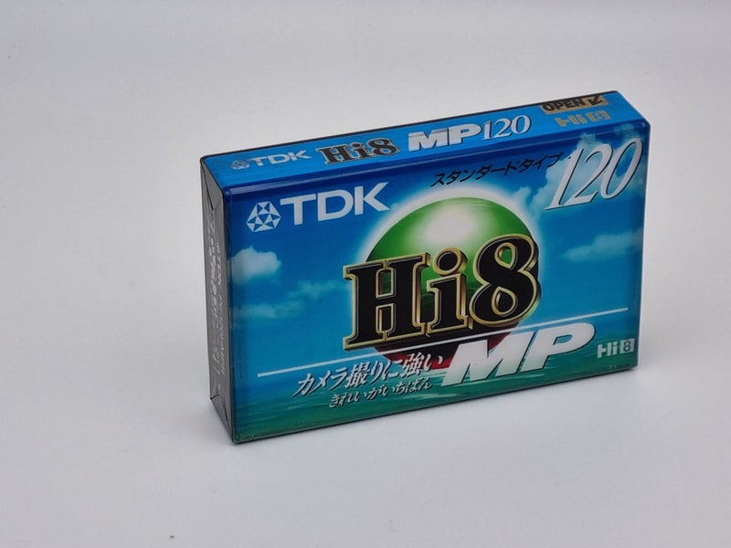 TDK Hi8 MP Video8 8mm Video Tape 120min New In Seal Carousel 1