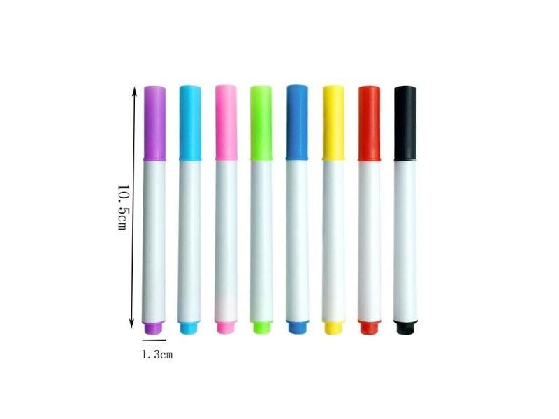 8pcs Color Blackboard Marker Pen Erasable Non-toxic For Children Carousel 4