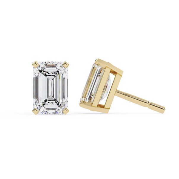 2CTW LABGROWN DIAMOND STUDS FOR HER IN 925 SILVER Carousel 2