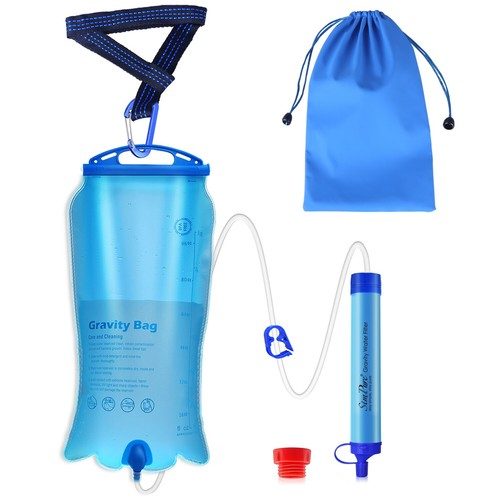 Hod Health & Home Survival Water Purifier Filter Straw Gravity Filtration System Carousel 7