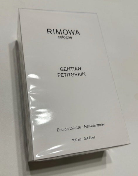 NEW AUTHENTIC RIMOWA COLOGNE gentian PETITGRAIN 100ML Carousel 1
