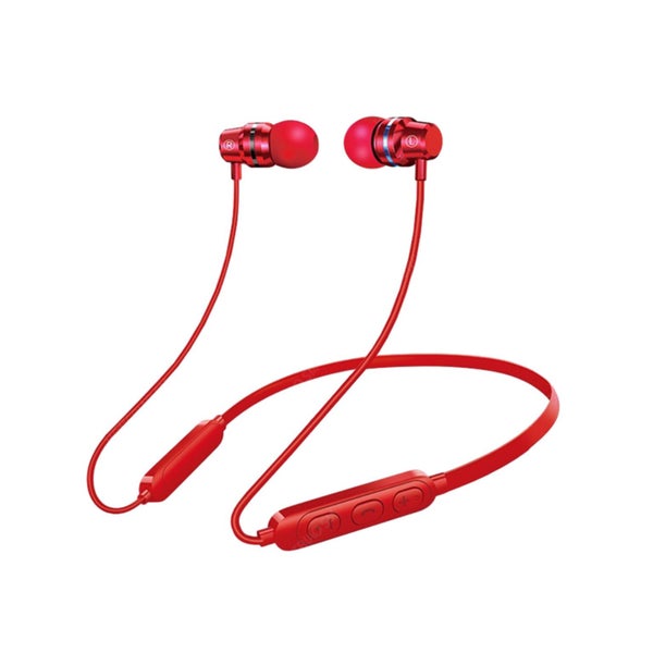 Bluetooth Headphones, 5.0 Wireless Sports Earbuds with Mic, Hanging Neck Ligh Carousel 1