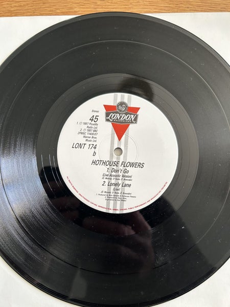 Hothouse Flowers “Don’t Go” Limited Edition 10” Vinyl . Carousel 4