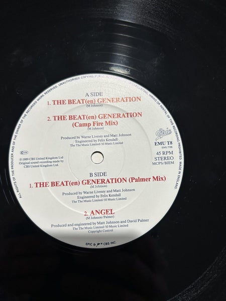 The The “The Beat(en) Generation” UK Vinyl 12” Single . Carousel 5