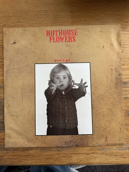 Hothouse Flowers “Don’t Go” UK 12” Single . Carousel 1