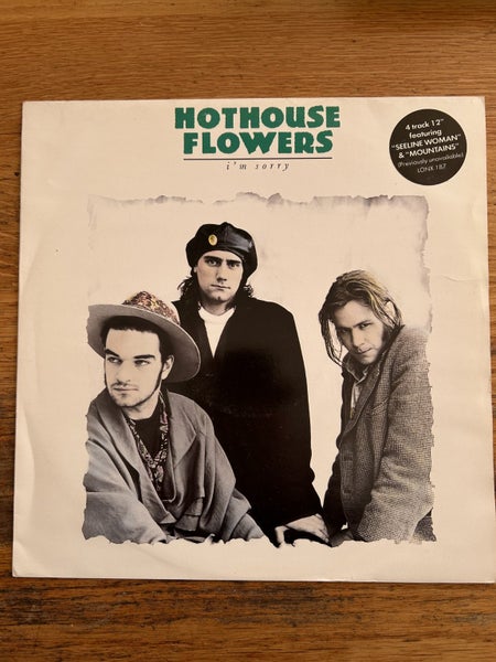 Hothouse Flowers “I’m Sorry” UK 12” Single . Carousel 1