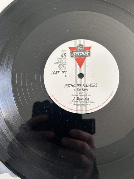 Hothouse Flowers “I’m Sorry” UK 12” Single . Carousel 4