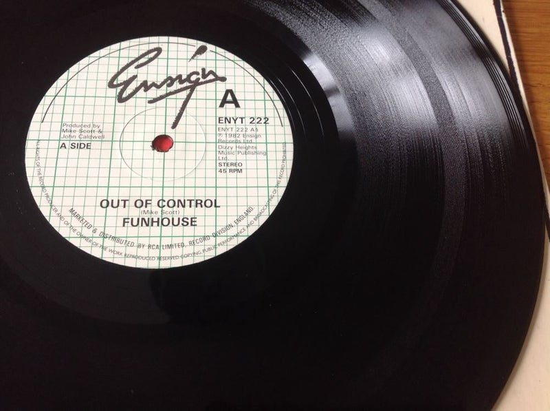 Funhouse "Out Of Control" Vinyl 12" Single . Carousel 3